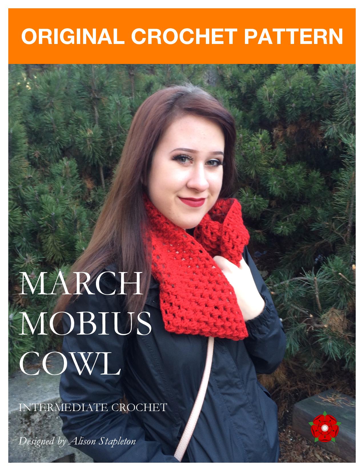 March Mobius Cowl Pattern